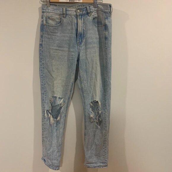 American Eagle Ripped Mom Jeans - Picture 1 of 3